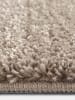 KADIMA DESIGN ZINAL Hochflorteppich Beige 80x150 Uni Polyester Wohnzimmer in Beige