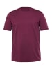 JP1880 Kurzarm T-Shirt in dunkle kirsche