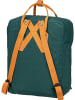 FJÄLLRÄVEN Rucksack / Backpack Kanken in Arctic Green/Spicy Orange