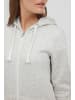 Oxmo Kapuzensweatjacke in grau