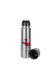 Mr. & Mrs. Panda Edelstahl-Trinkflasche Flamingo Yoga ohne Spruch in Transparent