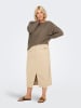 ONLY Carmakoma Strickpullover in Walnut