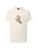 Santa Cruz T-Shirt Burnt Bone Hand in vanille