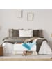 relaxdays Sitzbank in Weiß - (B)79,5x (H)39,5 x (T)39,5 cm