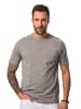 JP1880 Kurzarm T-Shirt in grau