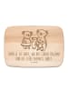 Mr. & Mrs. Panda Schneidebrett Koala Familie mit Spruch in Transparent