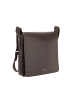 JOOP! Schultertasche 'Oregon Zelos in Dunkelbraun 29 x 30 x 7 cm'