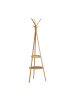 relaxdays Garderobe in Natur - (B)50 x (H)171 x (T)50 cm