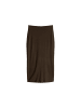 Marc O'Polo Feinstrickrock slim in Burnt Coffee