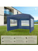 tectake Partyzelt Barinas mit 3 Seitenteilen, wasserdicht, 3x3m