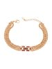 faina Women Bracelet in Rose Gold Orange