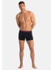 Bruno Banani Retro Short / Pant Flowing in Dunkelrot / schwarz