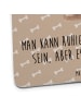 Mr. & Mrs. Panda Tassenuntersetzer Hund Blume mit Spruch in Hundeglück