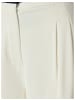 More & More Bundfaltenhose in off white