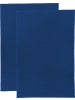 Erwin Müller Baumwolle Frottier-Geschirrtuch 2er-Pack in marine