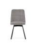 CALICOSY 4er-Set Stühle IONA  in Grau - (W) 46  x (H) 49,5  x (L) 56  cm