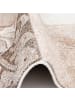 Pergamon Designer Teppich Maui Karo Barock in Beige Braun
