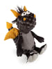 Sigikid Kuscheltier Fafi Fafner Drache, Beasts Town in anthrazit/gelb