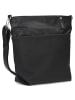 Zwei Jana J12 - Schultertasche 33 cm (papaya) in nubuk-black