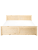 Beliani 7-tlg Doppelbett DAUPHIN in Braun