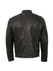 MADDOX Lederjacke Lammnappa in Schwarz