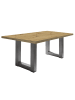 58 aufm Kessel ESSZIMMERTISCH Eila 4 180 x 90 x 75 Esstisch Graphit/Asteiche
