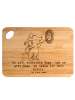 Mr. & Mrs. Panda Schneidbrett Maus Dart spielen mit Spruch in Braun