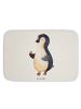 Mr. & Mrs. Panda Badteppich Pinguin Marienkäfer ohne Spruch in Weiß