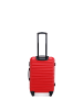 Wittchen 4tlg. Koffer Set GROOVE Line Collection in Red