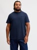 JACK & JONES PLUS T-shirt in Navy Blazer