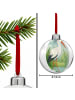 Mr. & Mrs. Panda Weihnachtskugel Kunststoff Storch Design ohne S... in Weiß