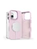 TechProtect TechProtect Silikon PU magnetisch Hülle iPhone 16 Pro Rosa in Rosa