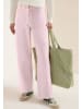 Cecil High Waist Wide Leg Jeans im Loose Fit in Rosa