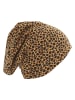 MSTRDS Beanies in cheetah/black