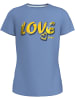 Delmao T-Shirt in rosa+blau