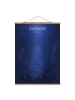 WALLART Stoffbild mit Posterleisten - Filmposter Flashdance in Blau
