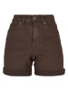 Urban Classics Jeans Shorts in brown