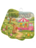Mr. & Mrs. Panda Potholder Osterhase Blumenwagen Design mit Spruch in Weiß