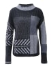 Aniston CASUAL Strickpullover in nachtblau-marine-jeansblau-hellblau