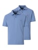 Casa moda Poloshirt Basic in Blau