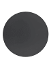 home24 home24 Spiegel rund aus Metall in Schwarz - 1.5 x 100 x 100 cm in Schwarz