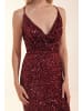 LAONA Kleid Bright Star Mini Dress in Burgundy