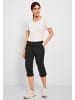 Cecil Papertouch Casual Fit Hose in Schwarz