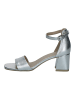 Caprice Sandalen in Metallic Silver