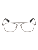Yohji Yamamoto Unisex Optische Fassungen Aviator Silber