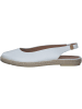 Verbenas Sling-Ballerinas in blanco