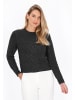 usha WHITE LABEL Women Sweater in anthracite melange