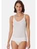 Schiesser Spaghetti Top Personal Fit in Offwhite