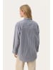 PART TWO Langarm - Hemd SavannaPW Relaxed fit in After Midnight Stripe