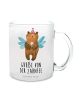Mr. & Mrs. Panda Tasse Bär Zahnfee mit Spruch in Transparent